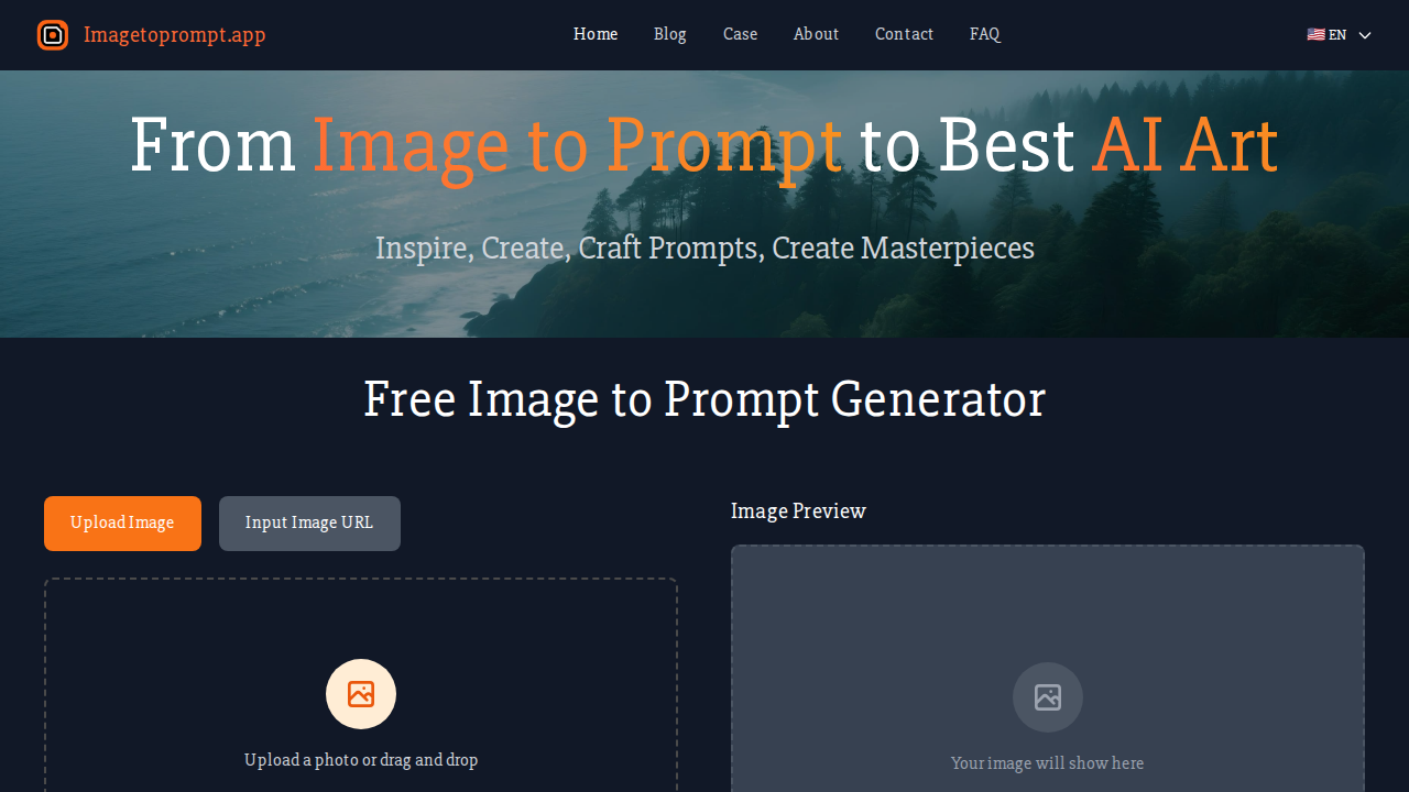 Image to Prompt screenshot