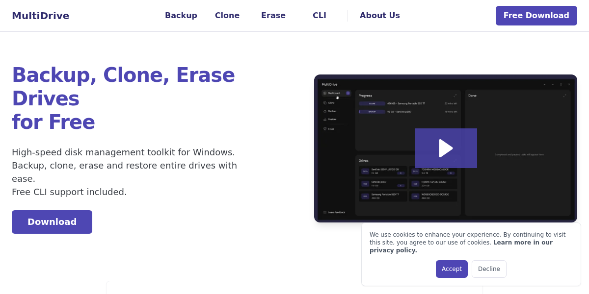 MultiDrive screenshot