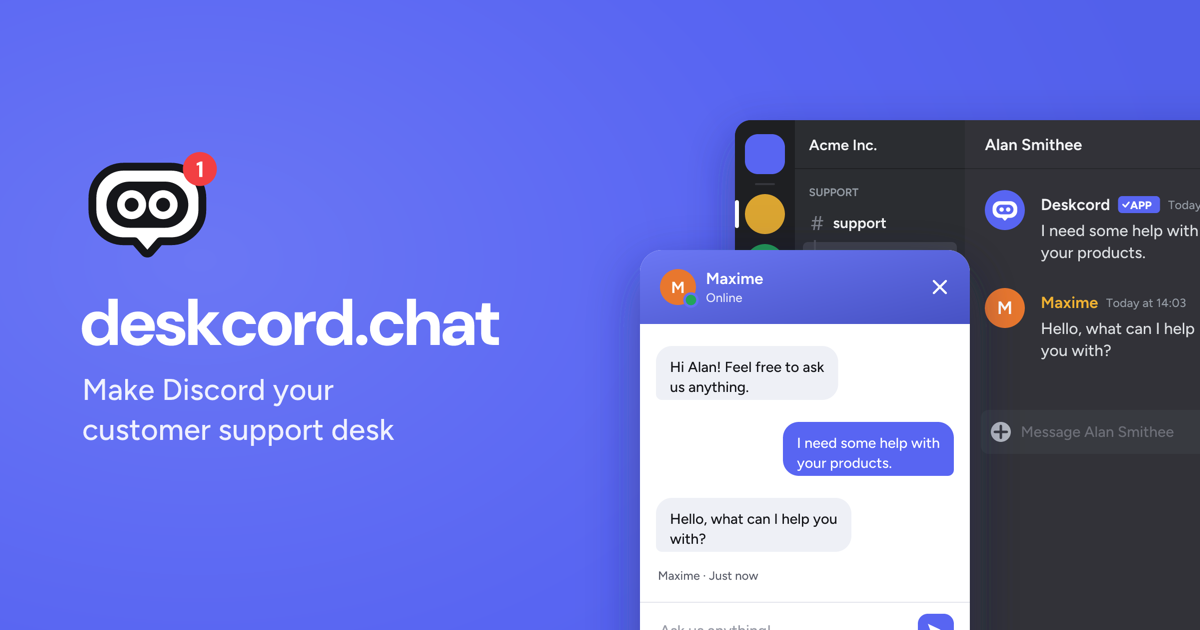 Deskcord screenshot