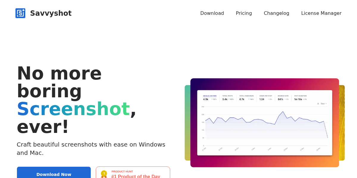 Savvyshot screenshot
