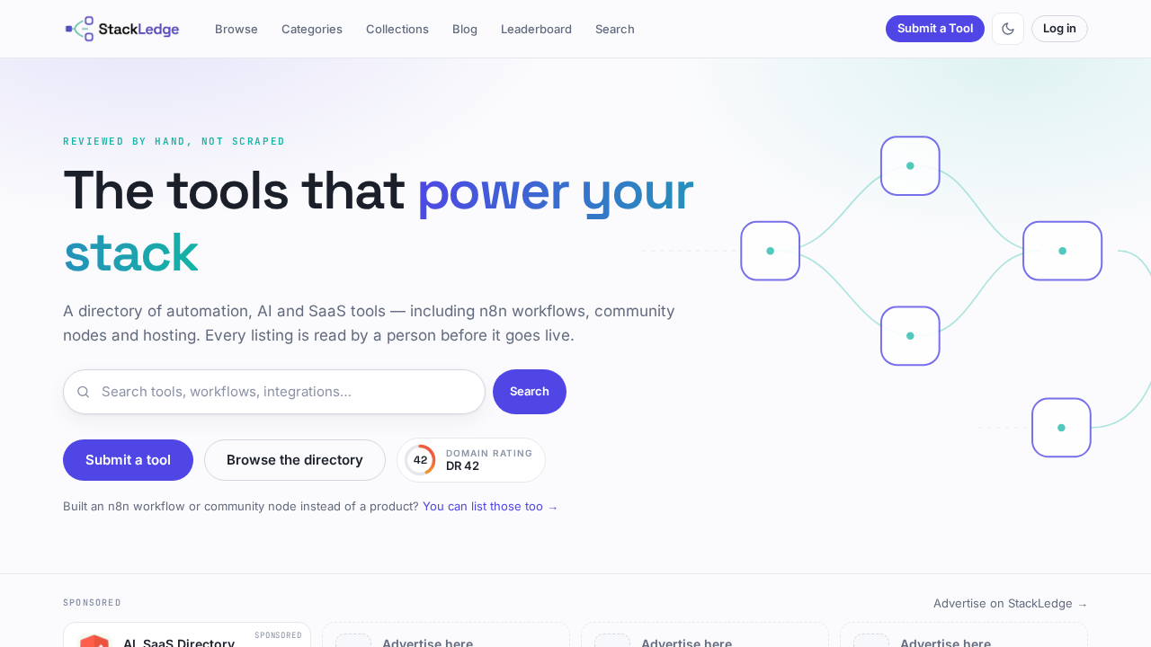 StackLedge screenshot